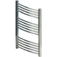 Eastbrook Wendover gebogen handdoekradiator 40x80cm 209W chroom