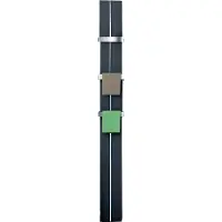 Eastbrook Preston verticale aluminium verwarming 180x18,5cm Antraciet 550 watt