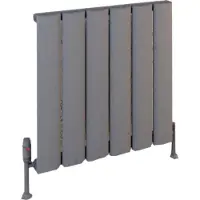 Eastbrook Malmesbury radiator 55x50cm aluminium 500W grijs mat