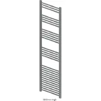 Eastbrook Wendover handdoekradiator 50x180cm 781W antraciet