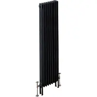 Eastbrook Rivassa 2 koloms verwarming 180x38,3cm Antraciet 1245 watt
