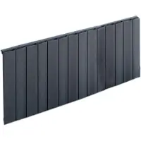 Eastbrook Fairford radiator 135x60cm aluminium 1382W antraciet