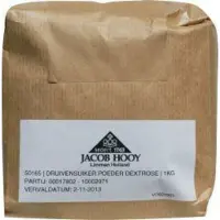 Jacob Hooy 3x Druivensuiker Poeder 1 kg