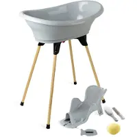 Thermobaby Vasco Grijze Baby Badkuip