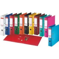Leitz Ordner Standaard PP A4 50mm - Assorti - 10 stuks - Voor Thuiswerken - Ideaal Voor Thuiskantoor