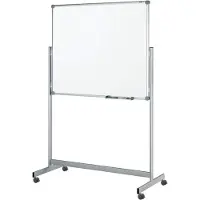 MAUL Mobiel whitebord, vast, 100 x 120
