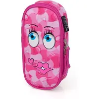 DELBAG - Gezicht - Kus - Etui - 21 cm - Roze