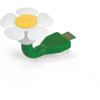 Mustard Desktop USB Luchtverfrisser - Daisy - Wit