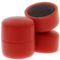 Smit Visual Memomagneten, set à 10 stuks Rood