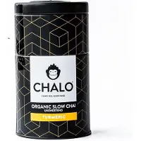 Chalo Biologische ongezoete Kurkuma Chai Latte - Zwarte Assam thee - vegan - 150GR