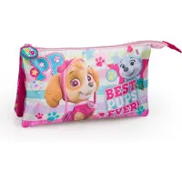 Paw Patrol Skye - Etui - 3 vakken - 22 cm - Roze