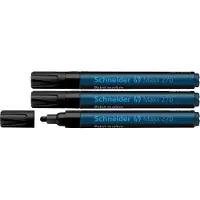 Schneider lakmarker - Maxx 270 - 1-3 mm - zwart - 3 stuks - S-127001-3