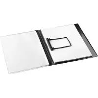 Djois Rapportmappen A4 Zwart Kunststof 24 x 31,5 cm 10 Stuks