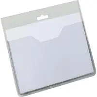 Durable naambadge open zonder textielkoord 90 x 60 mm (20 stuks)