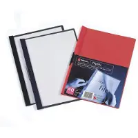 Rexel Clipfile - A4 25 vel - Rood (5st)