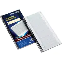 Djois Atlanta A5419-042 Kilometerregistratieboek Wit Gelinieerd Geperforeerd Speciaal 14 x 29,7 cm 70 g/m² 40 Vellen