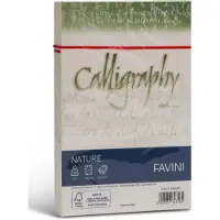 Favini Crush Calligraphy Agrumi – Ecologische Enveloppen – 25 Stuks J7 (120×180 mm) – 100 g/m² – Citrusgeel – 15% Citrusvruchtenschillen – 40% Gerecycled Pulp – FSC – Made in Italy