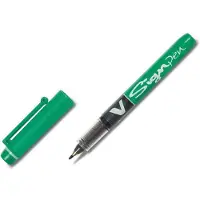 Pilot Boligrafo de tinta líquida V Sign Groen 0,6 mm (12 Stuks)