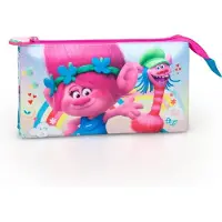 Trolls - Etui - 3 vakken - 22 cm