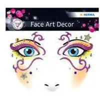 Herma 15301 Face Art Stickers Mystery - 4 stuks