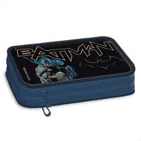 Batman - Etui - 2 vakken - 19 cm - Blauw