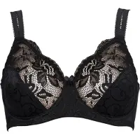 Elbrina LACE Vrouwen Beha - Zwart - Maat 90F
