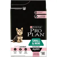 Purina Pro Plan 4x Hondenvoer Droog Sensitive Skin Small & Mini Puppy Zalm 3 kg