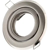 Groenovatie Inbouwspot - Rond - Kantelbaar - GU10 Fitting - Ø 100 mm - Satijn