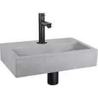 Differnz Fonteinset Mix&match Flat Beton Recht Mat Zwart