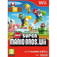 New Super Mario Bros. Wii-Standaard (Wii) Gebruikt