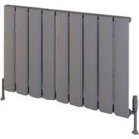 Eastbrook Malmesbury radiator 85x60cm aluminium 859W grijs mat
