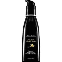 Wicked - Aqua Vanilla Bean - Glijmiddel met smaak