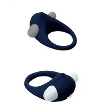 Dream Toys Cockring RINGS OF LOVE STIMU RING Blauw