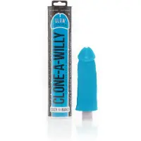 Clone-a-Willy Kit - Glow In The Dark Kit Blauw