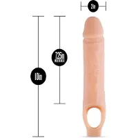 Blush - Penisverlenger met scrotum ring
