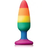 Dream Toys Colourful Love anaalplug regenboog Medium