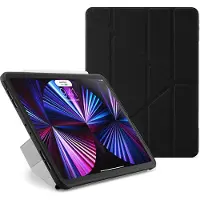 Pipetto Origami TPU IPad Pro 2022 / 2021 11 Inch Hoesje Zwart