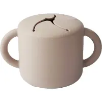 Mushie Siliconen Snack Cup | Shifting Sand