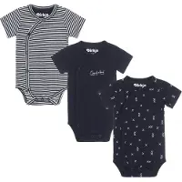 Dirkje Baby Jongens 3 Pack Rompertje - Maat 62/68