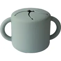 Mushie Snack Cup Cambridge Blue