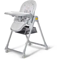 Kinderkraft 2 In 1 Lastree Home Highchair Grijs