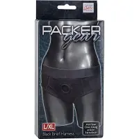Calexotics - Packer Gear Brief Harness - Strap On Harness Zwart L/XL