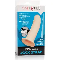 California Exotic California Exotics - Strap-on harnas met holle siliconen dildo - Huidroze