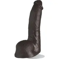 Doc Johnson Realistic Cocks XXXL dildo Mr. Marcus - Cock & Balls zwart - 22,61 cm