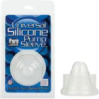 Calexotics California Exotic Novelties-Universal Silico. Pump Sleeve Clear-Dildo