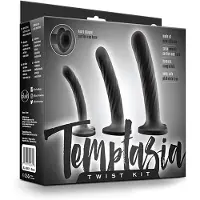 Blush - Twist Dildo Kit - Set Van 3