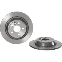 Brembo Remschijf 08A54011 achter, volledig, 1 Stuk