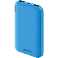 Celly 5a Powerbank, blauw. Blau, één maat
