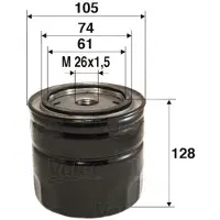 Valeo 586045 Oliefilter