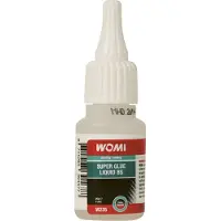 Womi Secondelijm W235 – 20 g Transparant – Snelhechtend – Sterke Multimateriaalverbinding